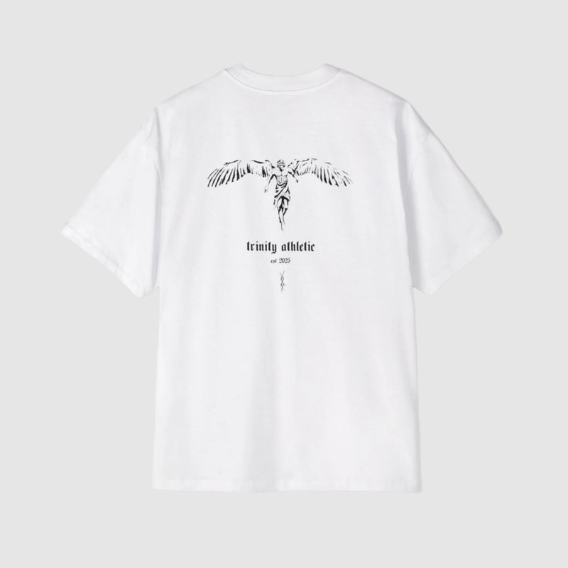 Oversized Tee - White Angel