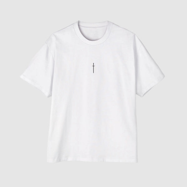 Oversized Tee - White Angel